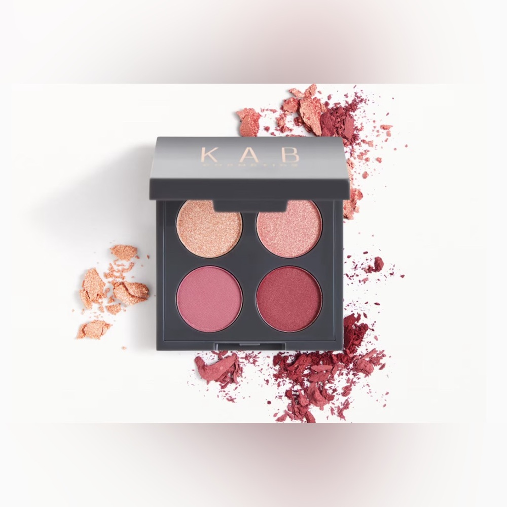 NWT KAB Cosmetics Eyeshadow Quad Plum Fairy